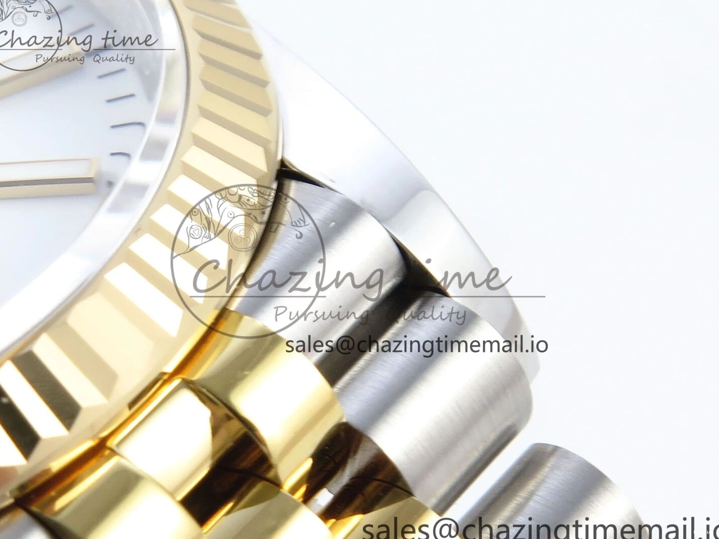 MiroTime 0126 DateJust 36 126233 EWEF Best Edition White Dial Stick Marker on SS YG Jubilee Bracelet A Affordable 618